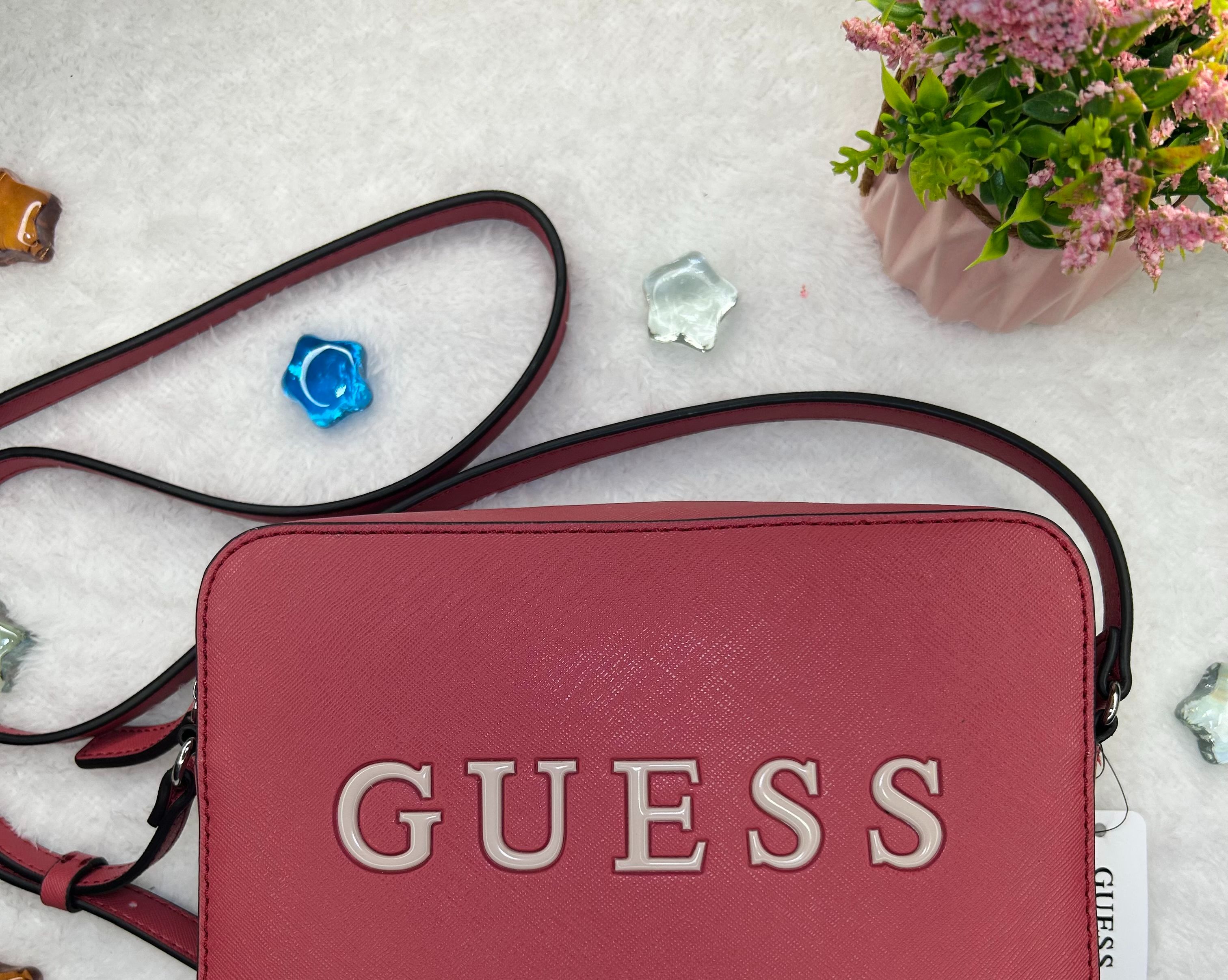Crossbody Rojo Pastel Guess