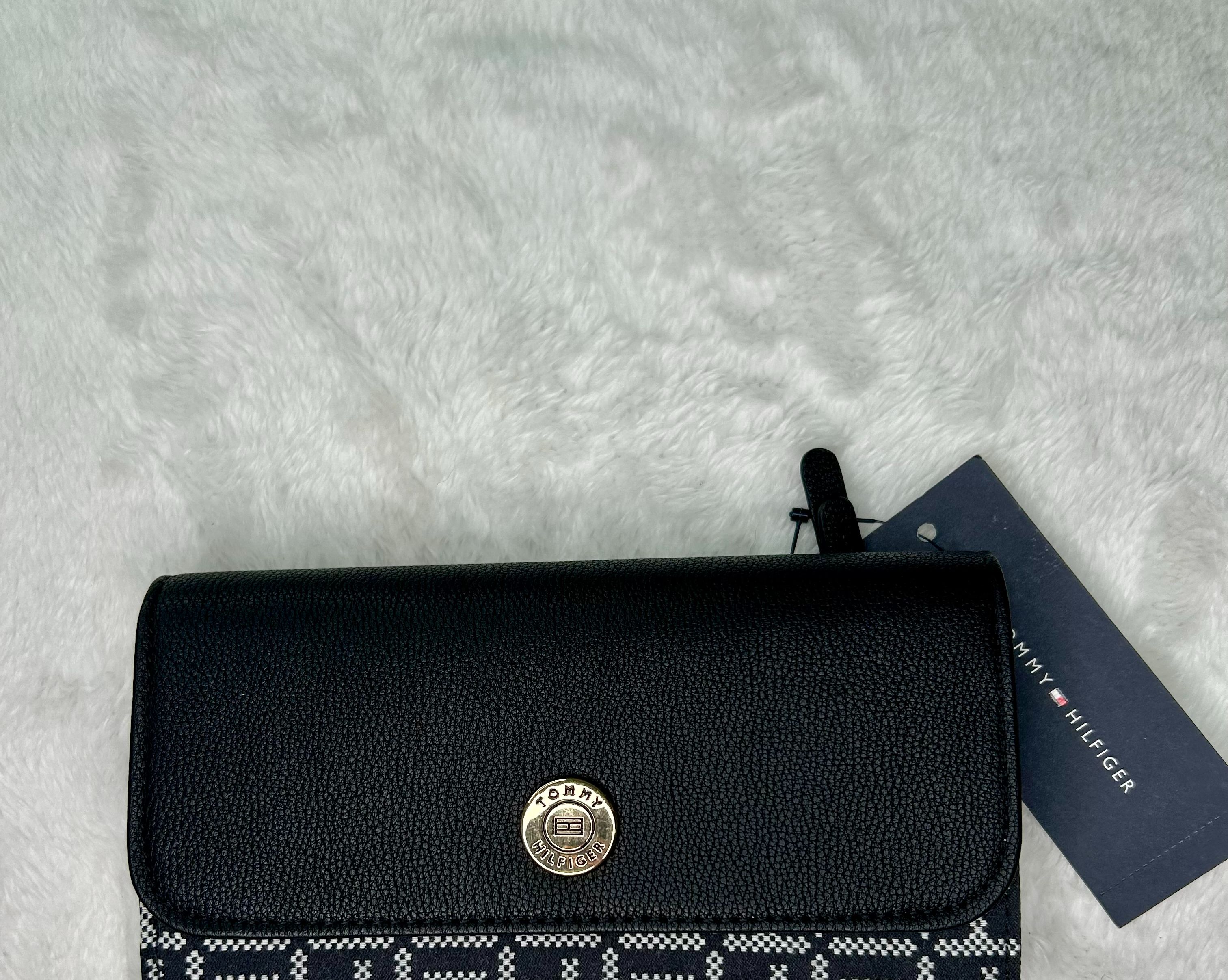 Billetera Negro Tommy Hilfiger