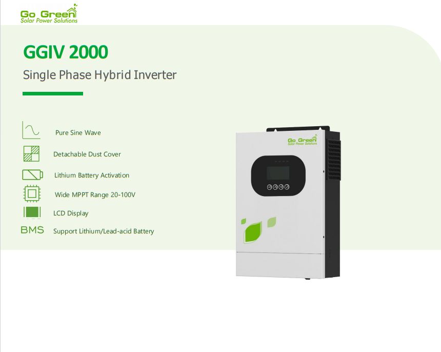 GGIV 2000 Single Phase Hybrid