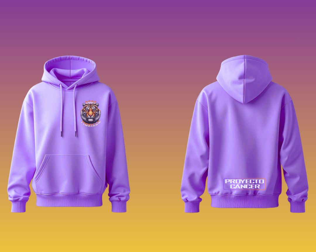 Hoodie Tigrillo 2025 Purpura
