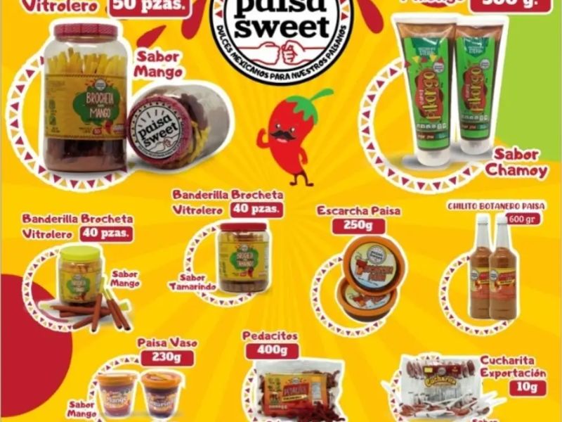 PRODUCTOS PAISA SWEET