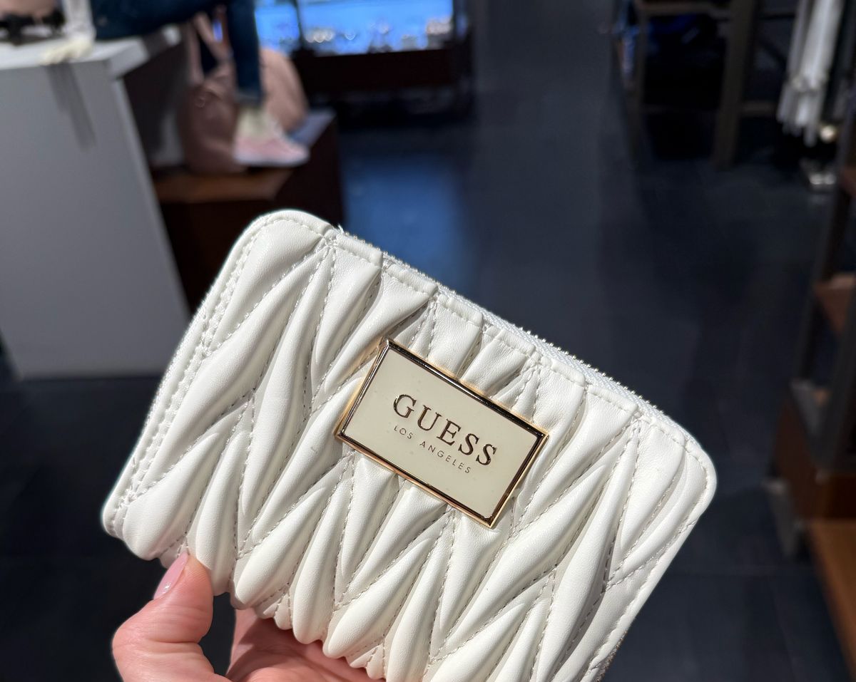 Billetera Blanco Guess