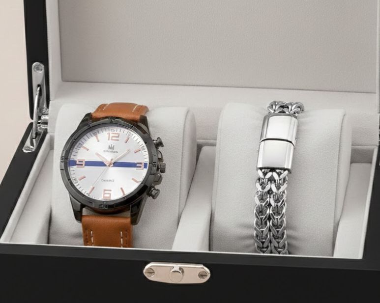 Reloj y Pulsera Hombre Élite