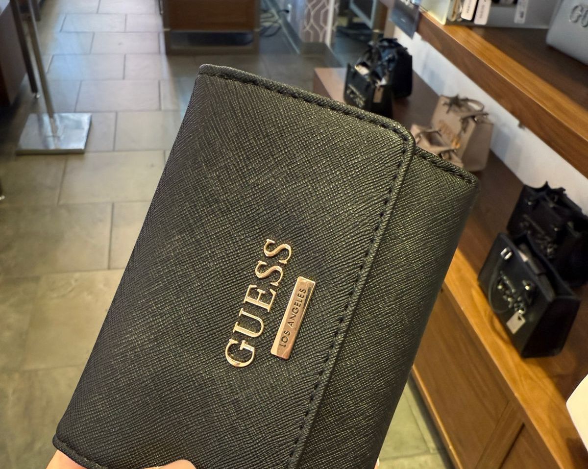 Billetera Negro Guess