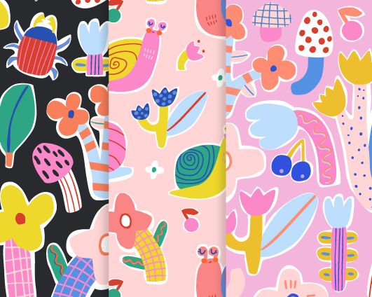 Bloomy garden collection