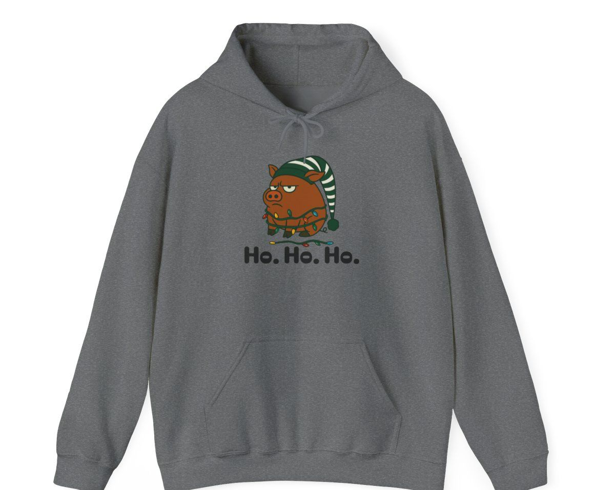 Grumpier Old Brown Pig