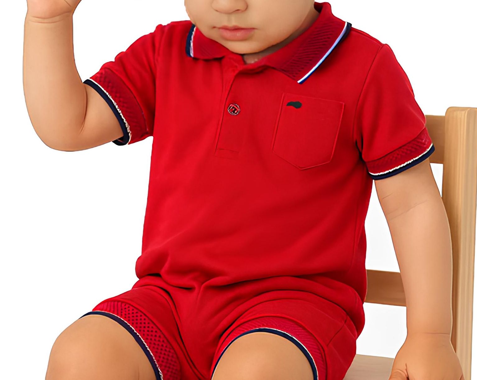 Macaquinho Suedine Gola Polo