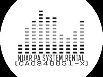 Nuar PA System Rental's store Logo
