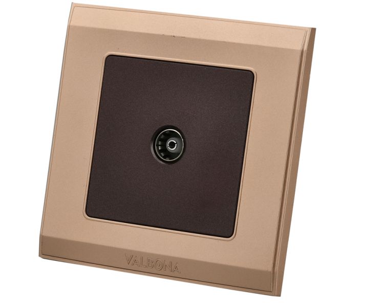 Valbona TV Socket (1P)