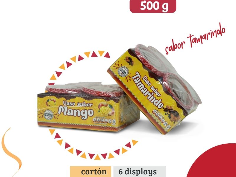VASO PAISA MANGO Y TAMARINDO