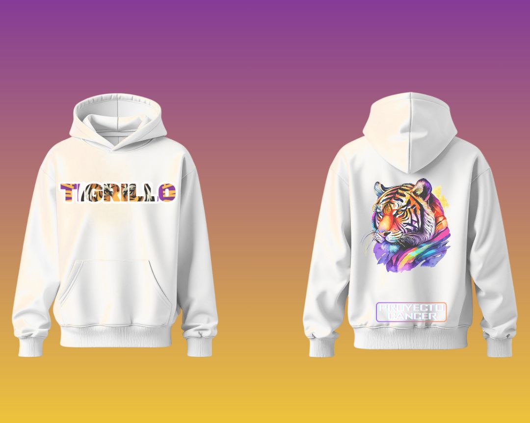 Hoodie Tigrillo Multicolor Bla