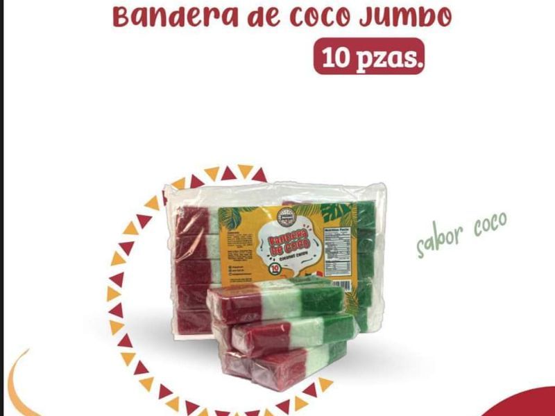 MEGA BANDERA DE COCO