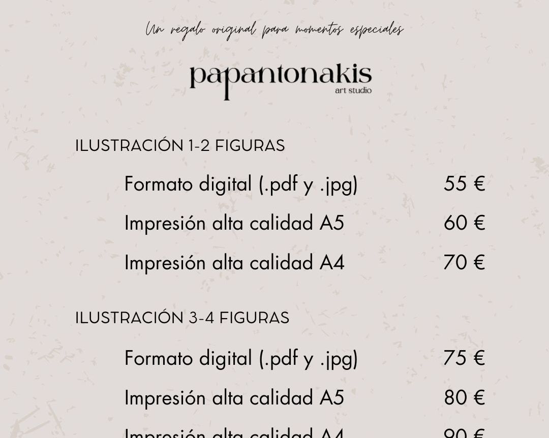 Ilustraciónes personalizadas