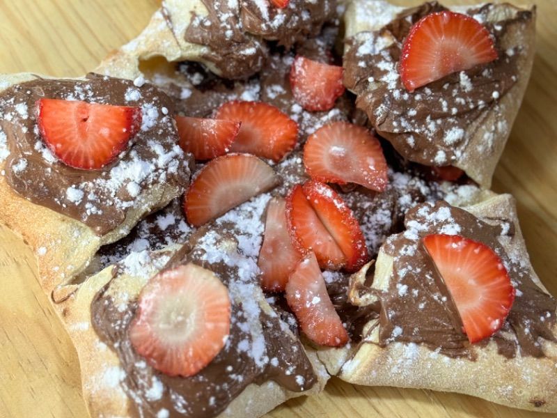 Pizza Nutella