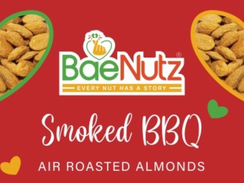 Smoked BBQ Almonds - 100gm