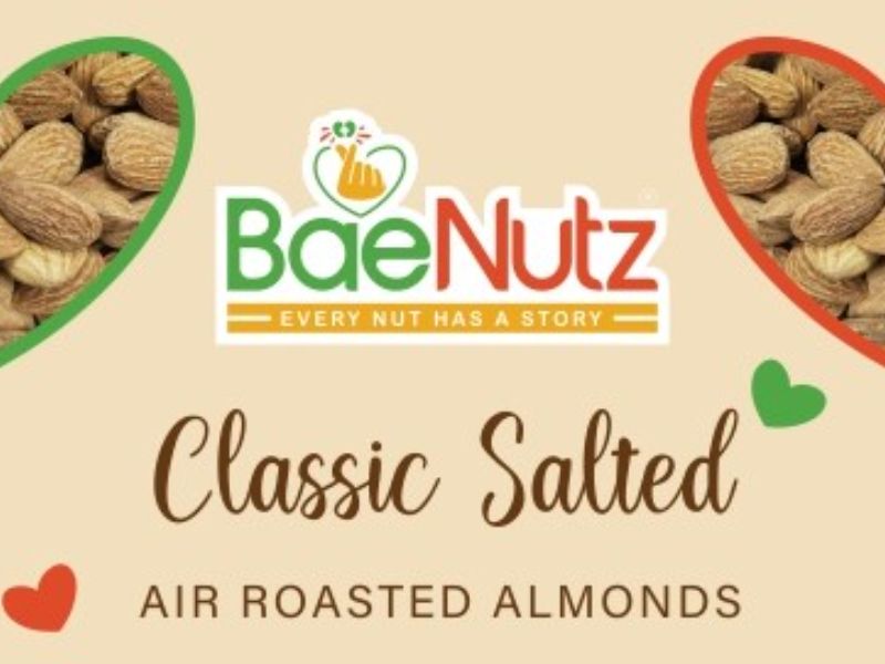 Salted Almonds - 100gm