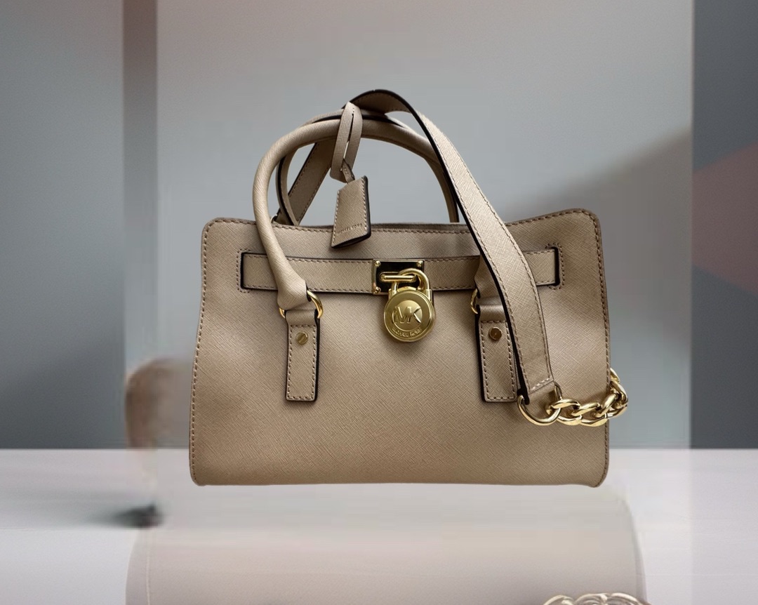 Michael Kors Beige Satchel