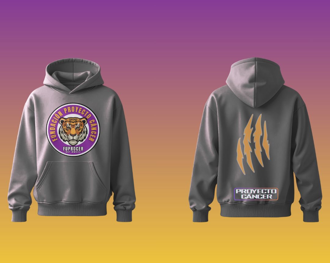 Hoodie FUPROCER GARRAS Negro